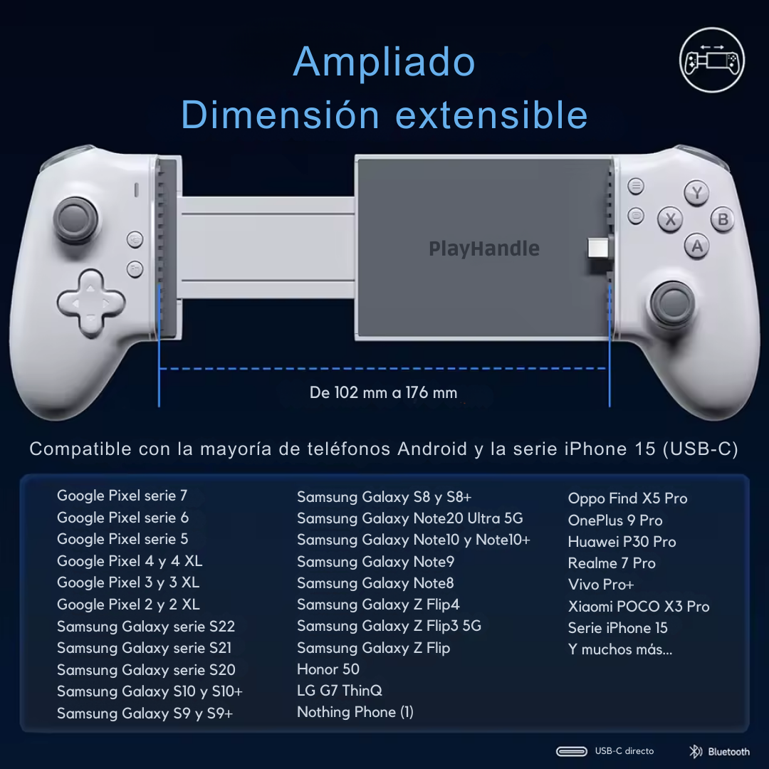 Mando Gamer Pro Inalámbrico