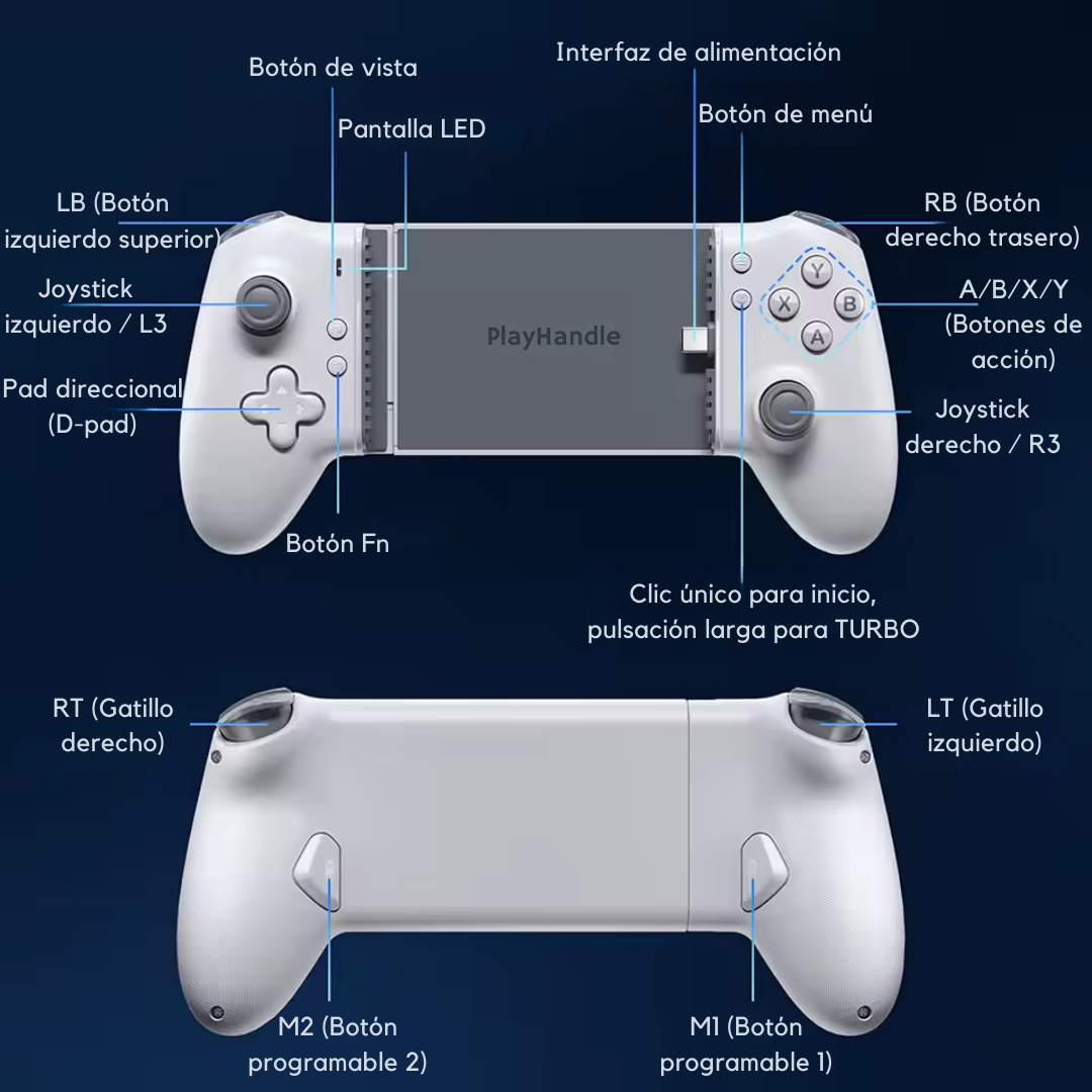 Mando Gamer Pro Inalámbrico